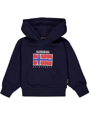 Napapijri Sella Flag-hoodie voor kinderen (Marineblauw)