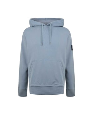 Calvin Klein Hoodie met monogram voor heren (Grijs bewolkt)