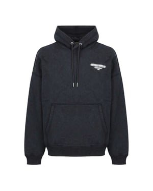 Jack Wills Hoodie met lange mouwen en opschrift voor heren (Zwart)