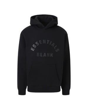 Blank Essentials Heren Boog Hoodie (Zwart)