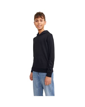 Jack And Jones Bradley-hoodie voor jongens (Zwart)