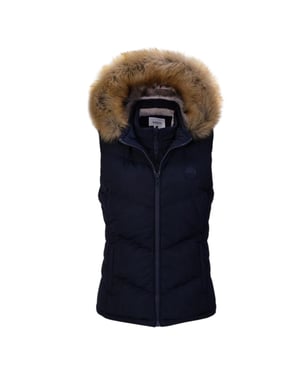 SoulCal Damesvest met ritszakken (Marine)