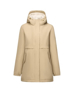 Regatta Brielly waterdichte jas voor dames (Barleycorn/Lichte Vanille)