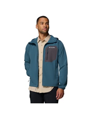 Columbia Softshell-jas voor heren met lange mouwen (Blauw)