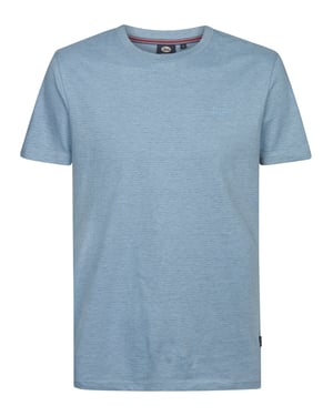 Petrol Industries - Heren Jersey T-shirt Hierro - Blauw