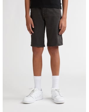 Petrol Industries - Jongens Bassano Regular Denim Short Guerrero - Grijs