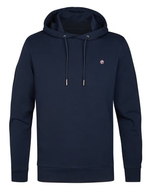 Petrol Industries - Heren Comfortabele Hoodie Driftwood - Blauw