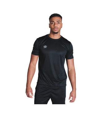 Umbro Sportief T-shirt met ronde hals voor heren (Zwart)