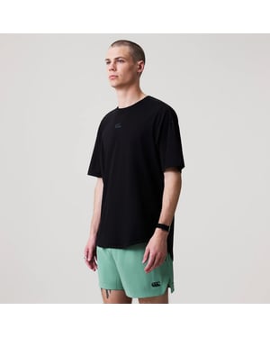 Canterbury Everest Dart Tech T-shirt voor heren (Zwart)