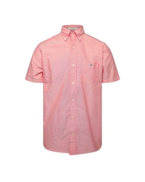 Gant Klassiek herenoverhemd met normale pasvorm (Zonsondergang Roze)