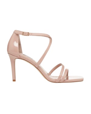 Dune London Sandalen met naaldhak voor dames (Blush)
