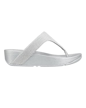 FitFlop Dames-sandalen Lottie met glinsterende bandjes (Zilver)