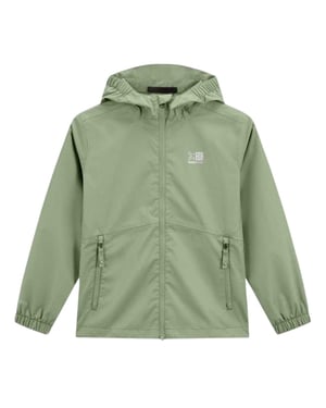 Karrimor Waterdichte Sierra-jas met capuchon voor kinderen (Kaki Groen)