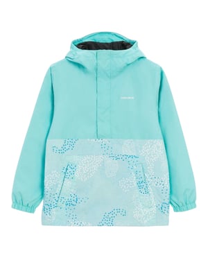Karrimor Gevoerde jas met halve ritssluiting voor kinderen (Blauw)
