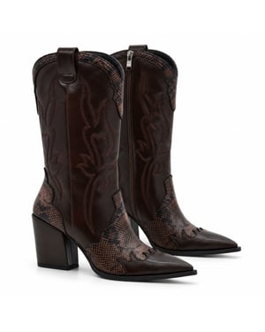 Montevita laars voor dames, bruin
