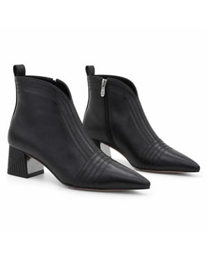 Montevita enkellaars voor dames, zwart