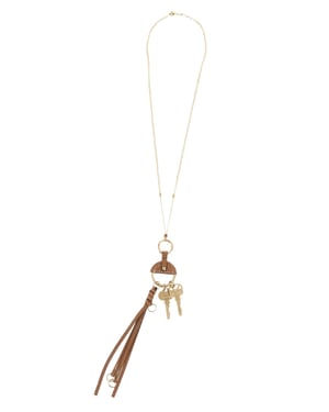 Sleutelbedeltje hanger Collier ketting