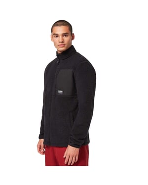Oakley Heren Sherpa Fleece Jas (Zwart)