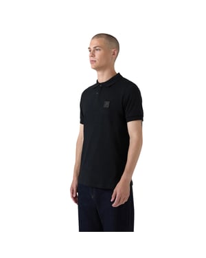 Patrick Harrison-poloshirt voor heren (Zwart)