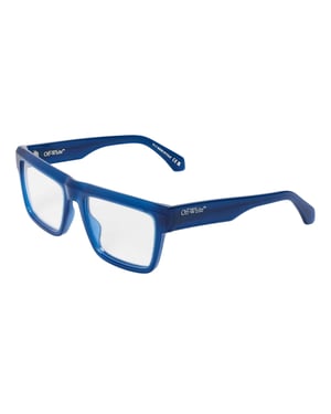 Off White Unisex-zonnebril voor volwassenen, model 8l (Blauw)