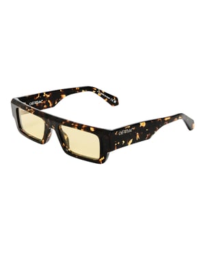 Off White Pittsburgh-zonnebrillen voor heren (Havana)