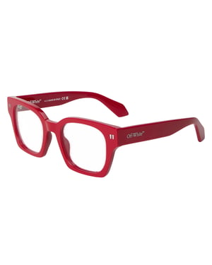 Off White Herenzonnebril Model 7u (Rood)