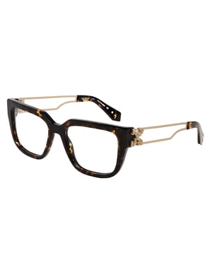 Off White Dameszonnebril, model 8w (Donker Havana Bruin)