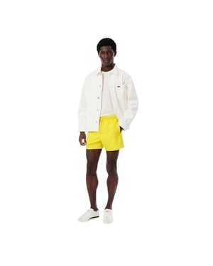 Lacoste Heren Logo Zwemshort (Geel)