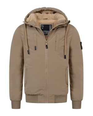 Alessandro Salvarini Heren Winterjas AS-431 – Warm Met Teddyvoering & Capuchon