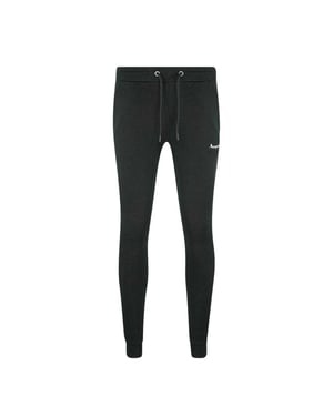 Aquascutum Slim-fit katoenen joggingbroek voor heren (Zwart)
