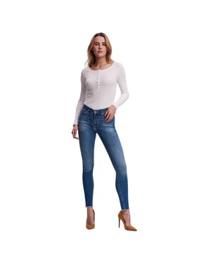 Vero Moda Dames/Dames Denim Skinny Jeans (Denim Blauw)