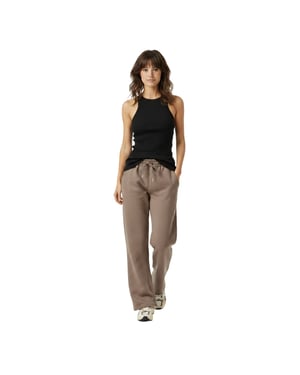 I Saw It First Joggingbroek voor dames met een relaxte pasvorm (Taupe)