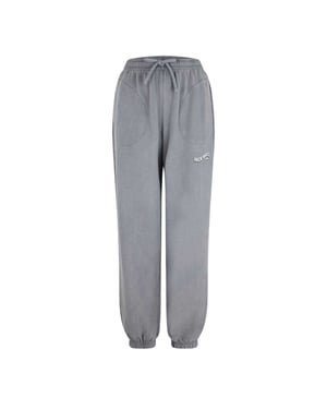 Jack Wills Joggingbroeken voor dames met gewassen look (Gewassen grijs)