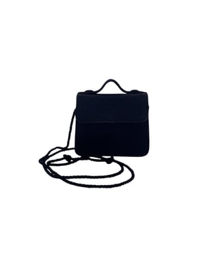 Fendi Vintage stoffen crossbodytas minaudière