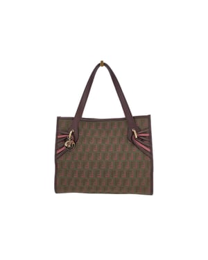 Fendi stoffen handtas Zucchino Tote