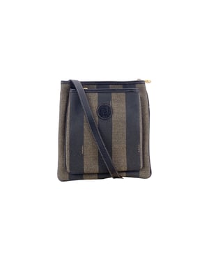 Fendi Vintage stoffen handtas Pequin