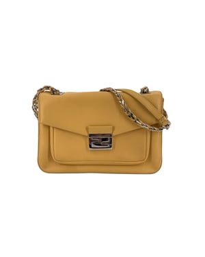 Fendi leren schoudertas in baguette-stijl