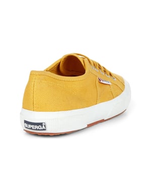 Superga Unisex 2750 Cotu Classic Vegan Sportschoenen voor volwassenen (Geel)