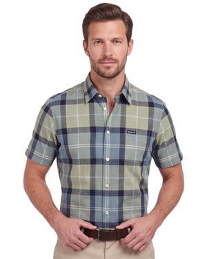 Overhemd Barbour Regular Fit groen