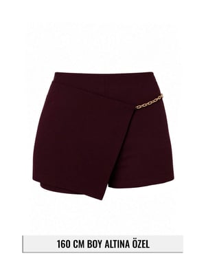 TRENDYOLMİLLA Dames Effen Kort / Mini Rokken