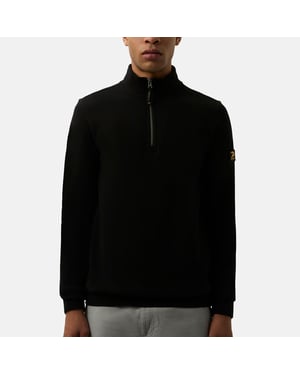 Patrick Heren Harlem Quarter Zip Top (Zwart)