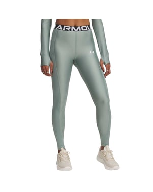 Under Armour HeatGear-legging met nauwsluitende pasvorm voor dames (Groen)