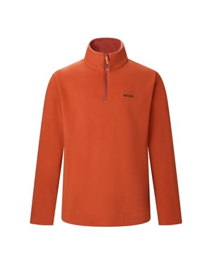 Regatta - Geweldig voor Buiten Heren Thompson Half Zip Fleece Sweater (Rooibosthee)