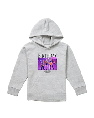 K-Pop Demon Hunters Kinder/jongeren Huntrix Birthday Crew Group hoodie (Athletic Heather)