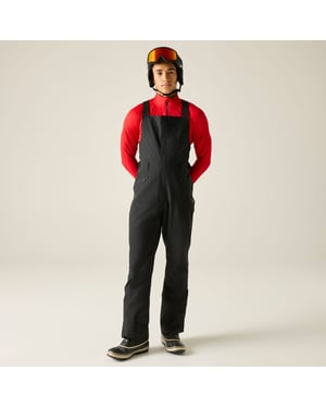 Dare 2B Ski-broek met bretels en twin-tip voor heren (Zwart)