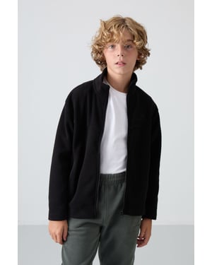 Tommy Life Jongenssweatshirt met ritskraag