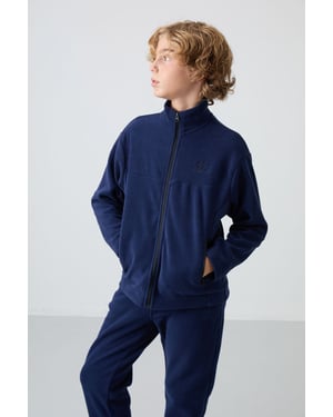 Sweatshirt voor jongeren met ritssluiting in de kraag Tommy Life