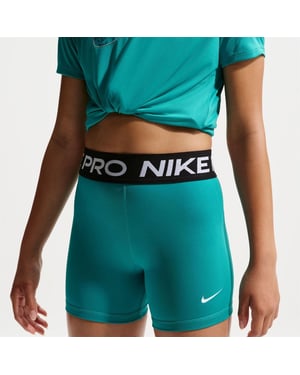 Nike Dri-FIT-compressieshorts voor meisjes (Arctisch groen)