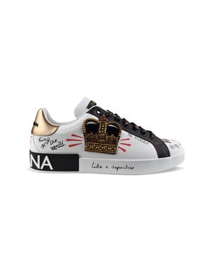 Dolce&Gabbana Portofino Sneakers Wit