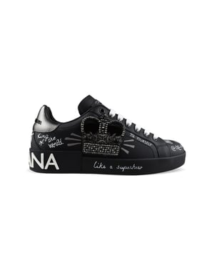 Dolce&Gabbana Portofino Sneakers Zwart